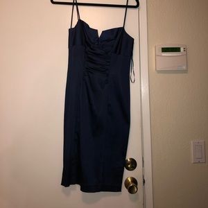 Navy blue dress